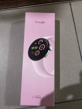 Google Pixel Watch 3 — Pink Silicone Band— never opened